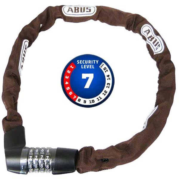 Abus Kettenschloss Tresor 1385 L 85 cm D 7 mm lyriabraun