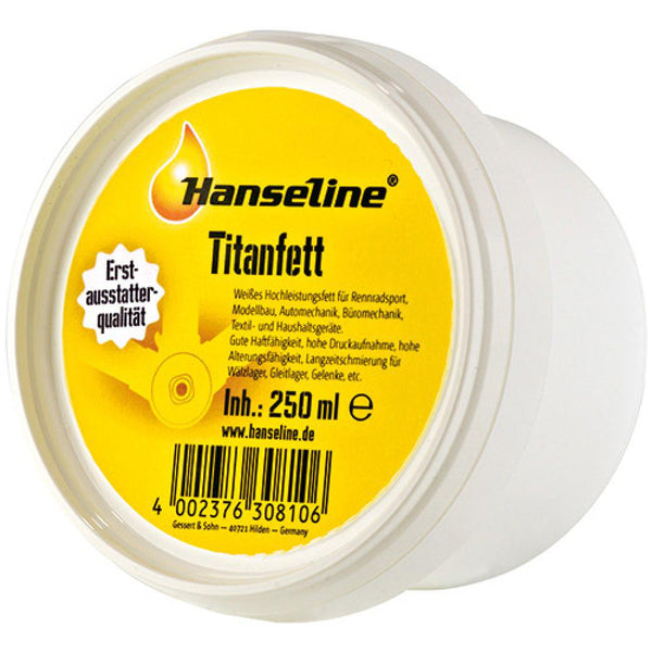 Hanseline Titanfett Dose 250g weiß 300810