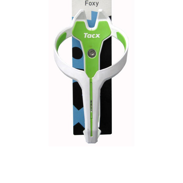 Tacx Flaschenhalter Foxy weiß/grün, T6301.17