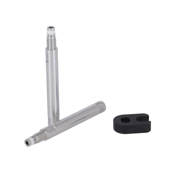 Continental Ventilverlängerung 40 mm 2er Set Aluminium silber