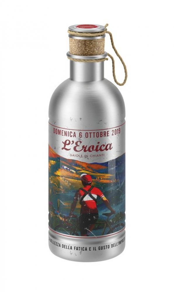 Elite Trinkflasche L'Eroica 600 ml Aluminium 6 Ottobre 2019