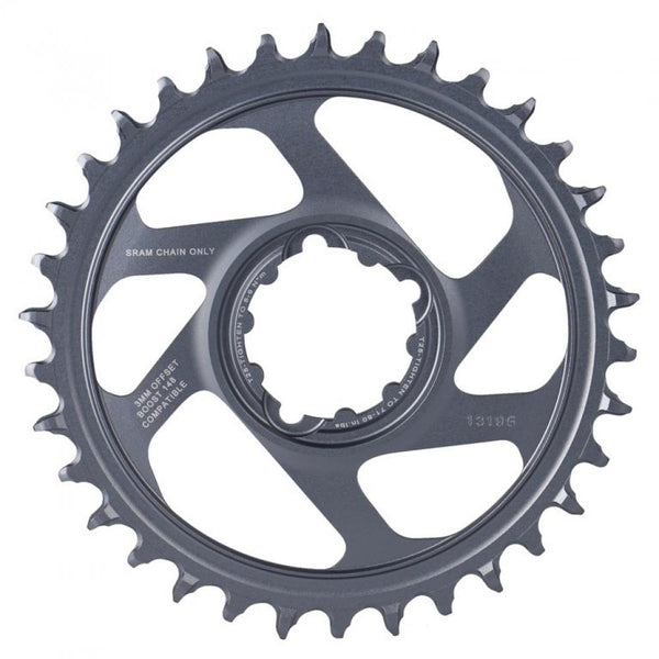 Sram Kettenblatt X-Sync2 Eagle Boost 34Z grau Alu offset 3mm DM 12f