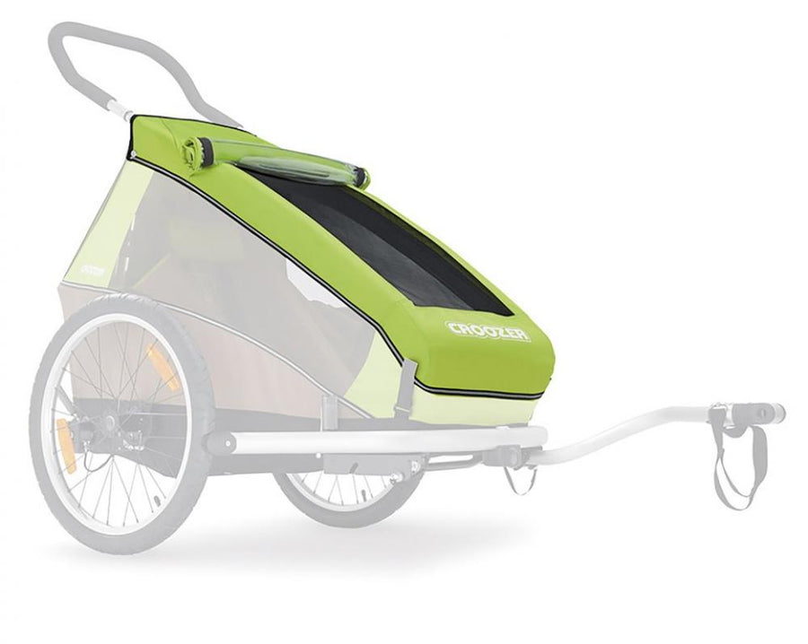 Verdeck 2in1 für Kinderanhänger Croozer f.Croozer Kid 1 meadow green ab 2016