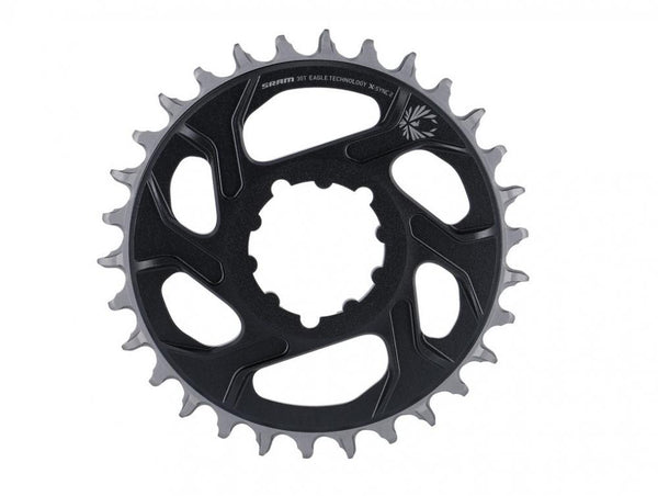 Sram Kettenblatt X-Sync 2 Eagle Boost DM 30Z grau alu 3mm Offset 11.6218.047.005