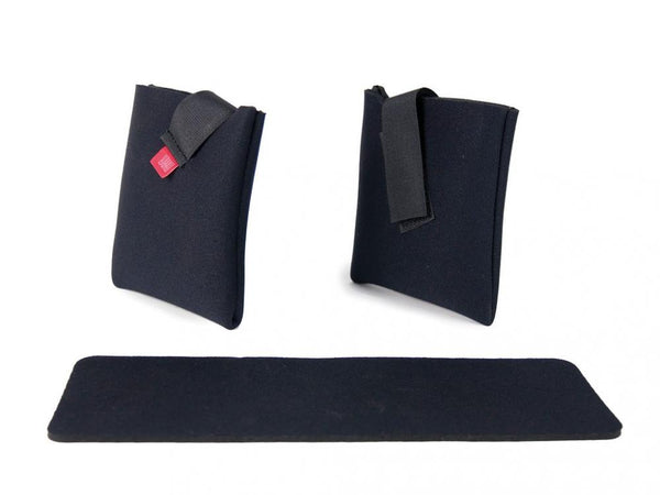 Fahrer Transport-Kratzschutzset für Pedale und Rahmenklemmung