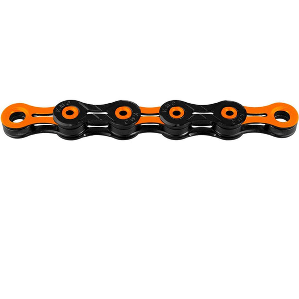 KMC Kette X-11 SL DLC Super Light 118 Glieder schwarz-orange New Triple X Durability für 11-fach