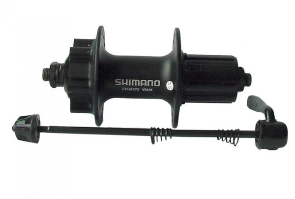 Shimano Hinterrad-Scheibenbremsnabe FHM475 135mm,36 Loch,schwarz,8/9-f.,6-Loch-Aufn