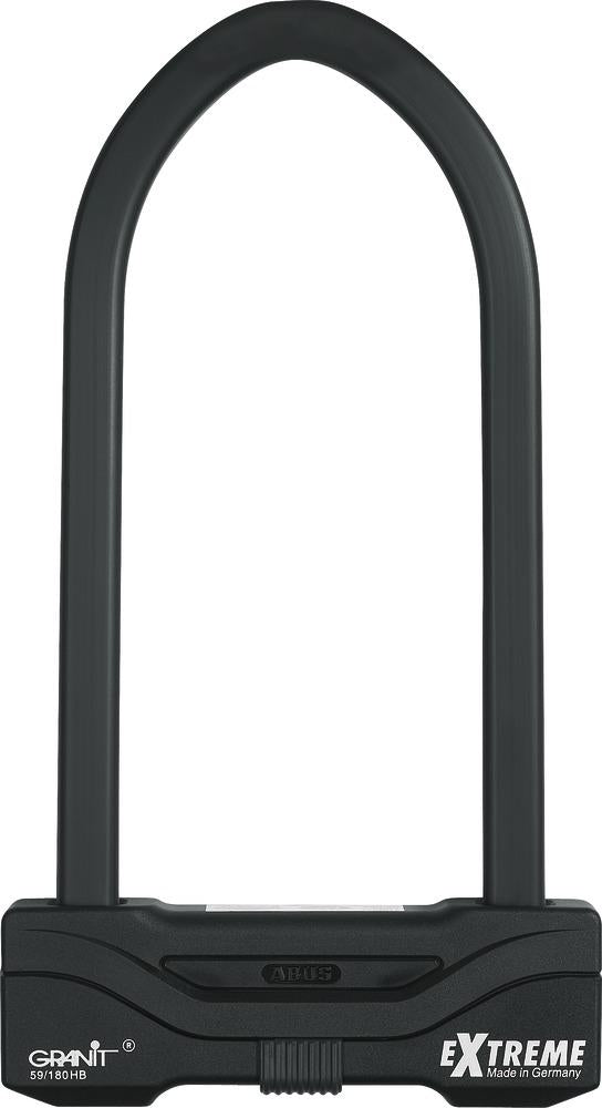 Abus Bügelschloss GRANIT Extreme 59 Security Level 20 Farbe schwarz Länge 245 mm Breite 111 mm