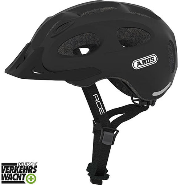 Abus Helm -I Ace velvet black, L = 56-61cm, 72613