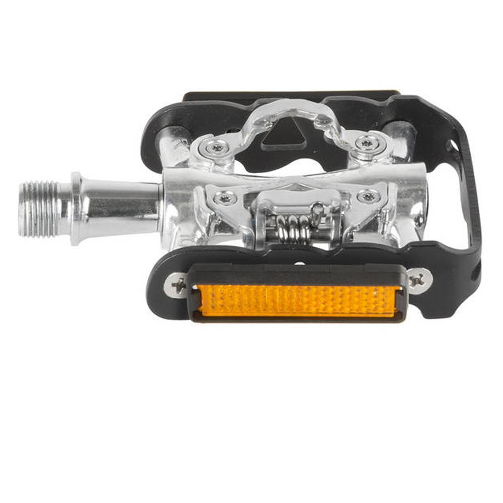 M-Wave Pedal Duo Peasy schwarz Shimano SPD