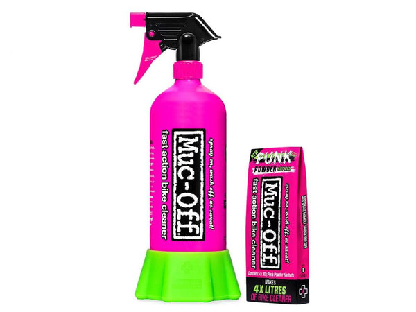 Muc Off Bottle For Life Bundle plus 4x Punk Powder