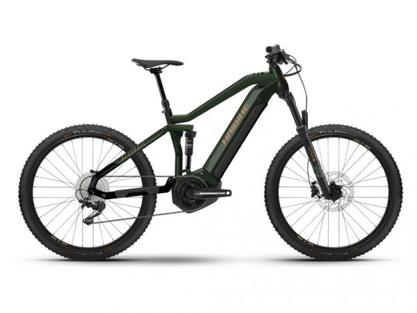 Haibike AllTrail 4 27.5 i630Wh 11-G Deore YSTS Matte_Green_Metal_Gld_Blk /M