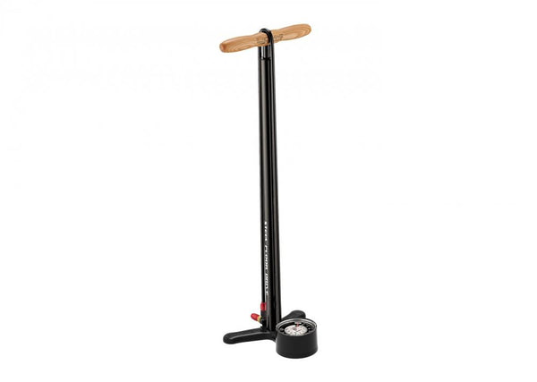 LEZYNE, Pumpe, Standpumpe, Steel Floor Drive Tall, schwarz-glänzend, 220PSI, 66,5cm, 3,5'Manometer