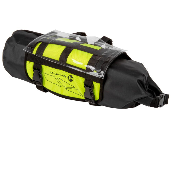 M-Wave Bikepacking Lenkertasche neongelb Volumen 10 Liter