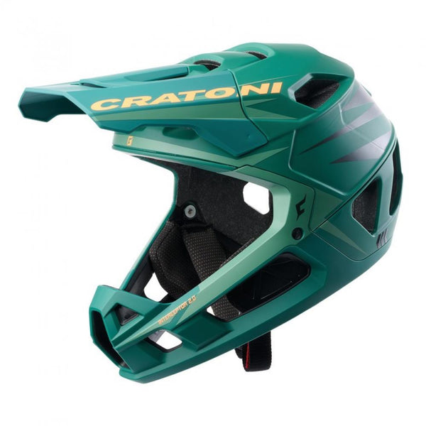 Cratoni Helm Interceptor 2.0 grün neonorange matt M/L 58 bis 62cm