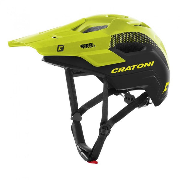 Cratoni Helm C-Maniac 2.0 Trail schwarz neongelb matt M/L 54 bis 58cm