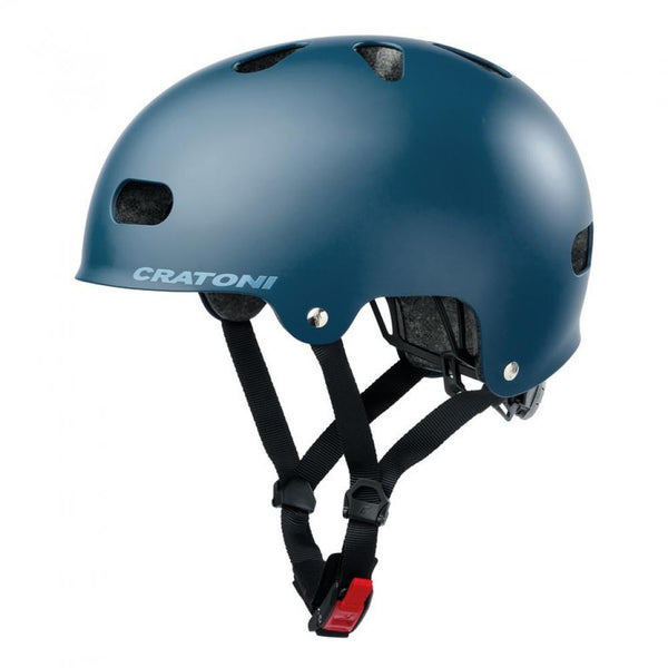 Cratoni Kinderhelm C-Mate jr blau matt S/M 54 bis 58cm