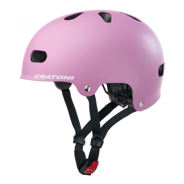 Cratoni Kinderhelm C-Mate jr lila matt S/M 54 bis 58cm