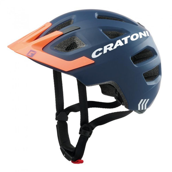 Cratoni Kinderhelm Maxster Pro Kid blau orange matt XS/S 46 bis 51cm