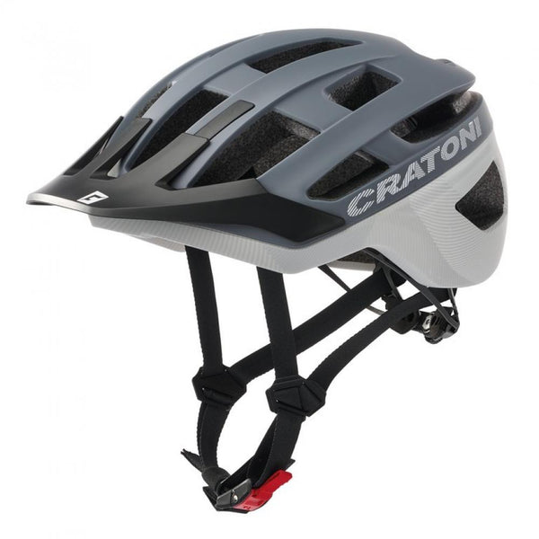 Cratoni Helm AllRace MTB stone weiß matt S/M 52 bis 57cm