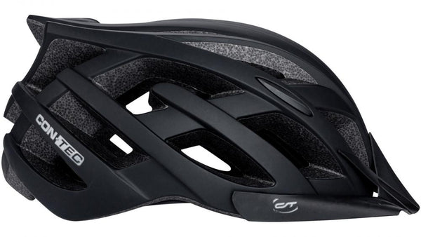 Contec Helm Chili Gr, M Matt Black/Black