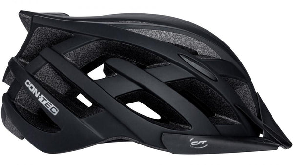 Contec Helm Chili Gr. L Matt Black/Black