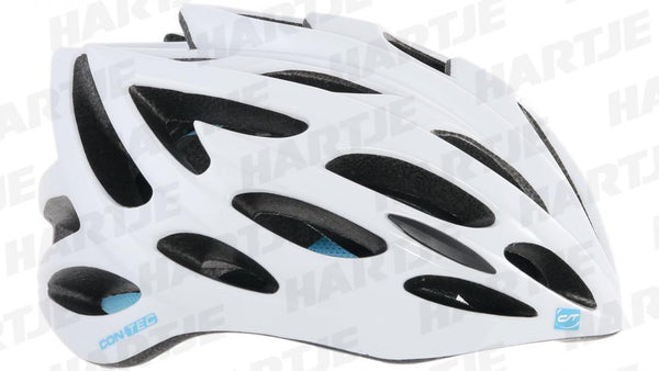Contec Helm Road Barat.25 Gr. M 54-58 cm White Blue