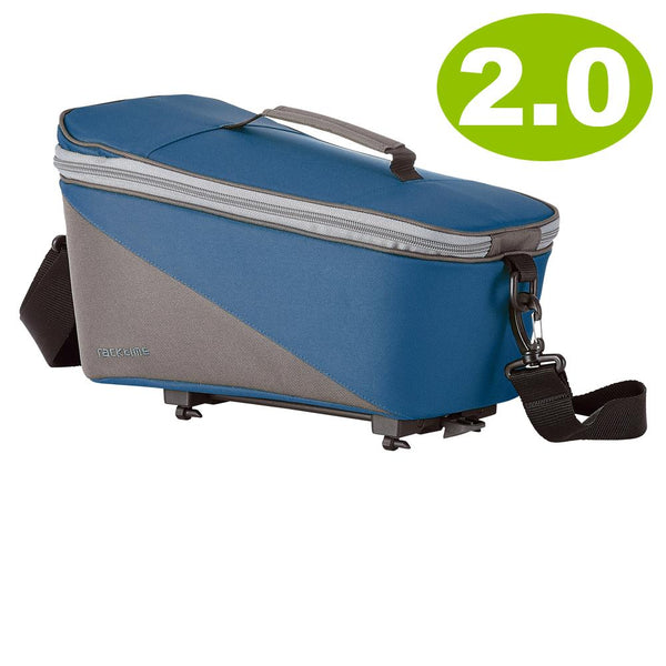 Racktime Trunkbag Talis 2.0 berry blue stone grey Größe 38x23x22cm 8l