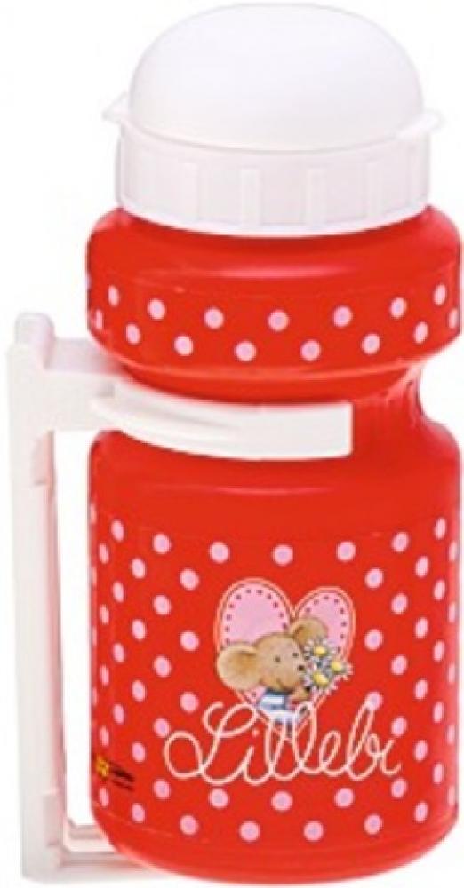 Bike Fashion Trinkflasche Lillebi rot Kunststoff