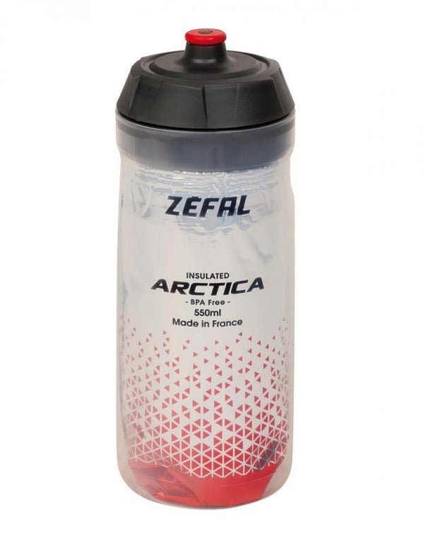 Zefal Trinkflasche Arctica 55 550ml silber rot