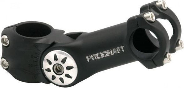 Procraft Vorbau Ahead Adj. 4Bolt 31,8 Mm 95 Mm Schwarz