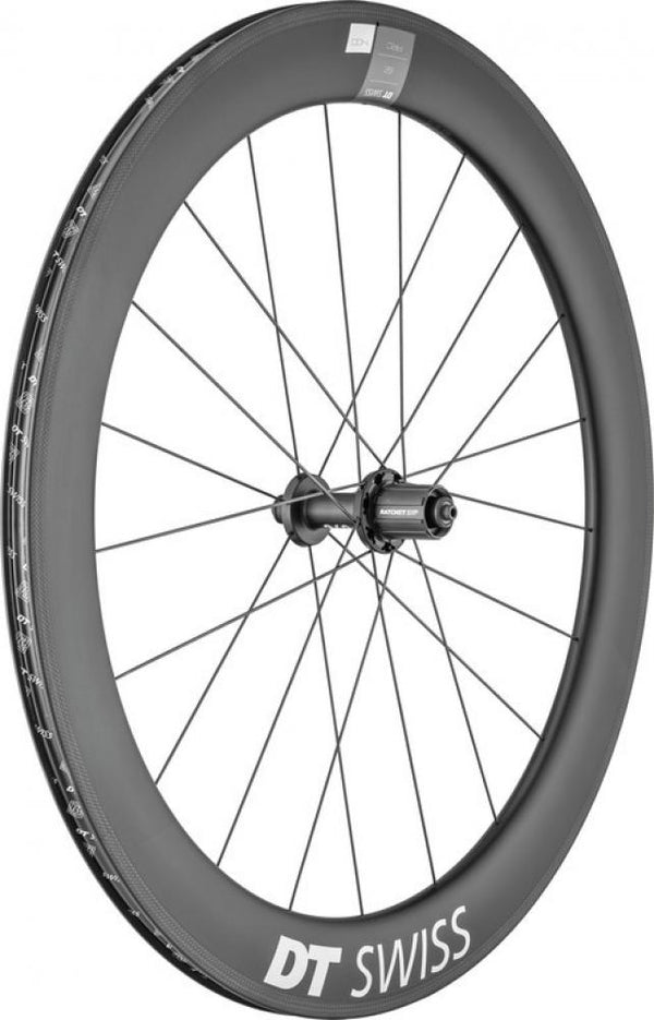 DT SWISS Laufrad (Hinterrad) ARC1400 Dicut 62 28/17mm Carbon, 130/5 mm QR Stahl, Shimano