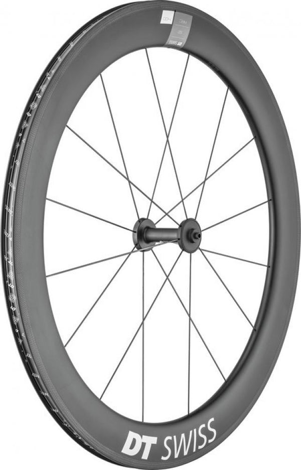 DT SWISS Laufrad (Vorderrad) ARC1400 Dicut 62 28/17mm Carbon, 100/5 mm QR Stahl