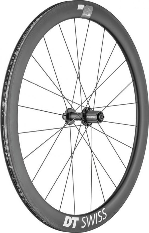 DT SWISS Laufrad (Hinterrad) ARC1400 Dicut 48 28/17mm Carbon, 130/5 mm QR Stahl, Shimano