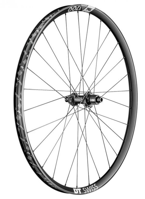 DT SWISS Laufrad (Hinterrad) XM 1700 Spline DB 27,5/30mm Alu, sw, CL, 148/12 TA Boost, Shim. 12SP