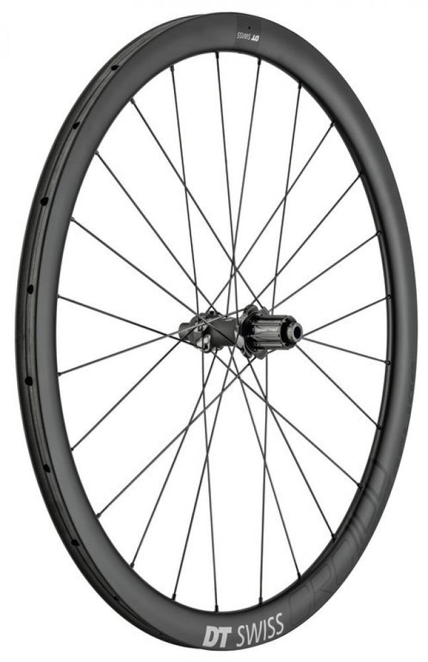 DT SWISS Laufrad (Hinterrad) CRC1100 Spline DB 38 Tubular Carbon, Center Lock 142/12 mm TA, Shim.