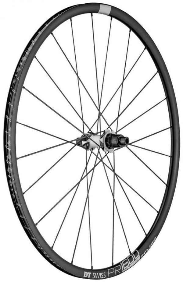 DT SWISS Laufrad (Hinterrad) PR 1600 Spline DB 23 Alu, schwarz, CL, 142/12mm TA, Sram XDR