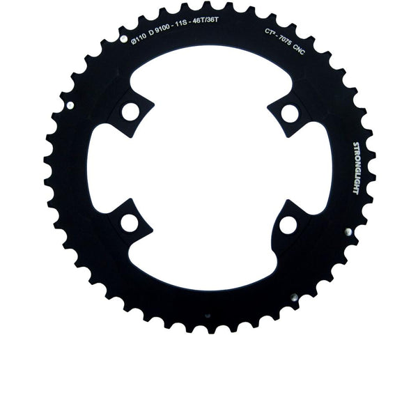 Stronglight Kettenblatt Dura-Ace/DI2 ct² komp FC-R9100 außen 46(36) Z 11fach