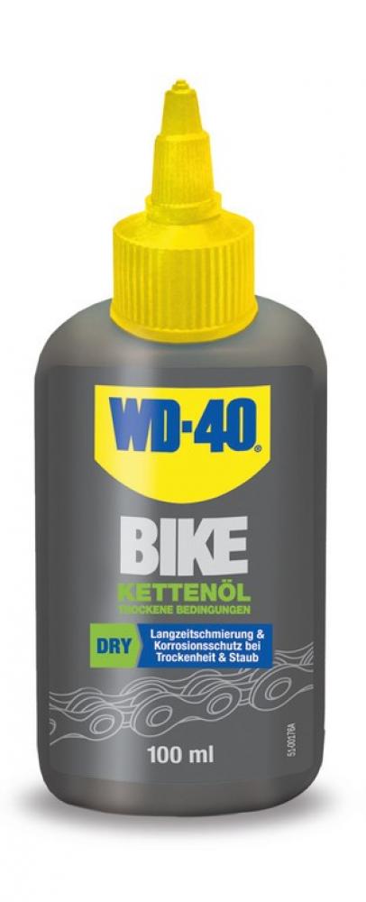 WD40 Schmier Pflegemittel Fahrrad Kettenöl bei Trockenheit 100ml