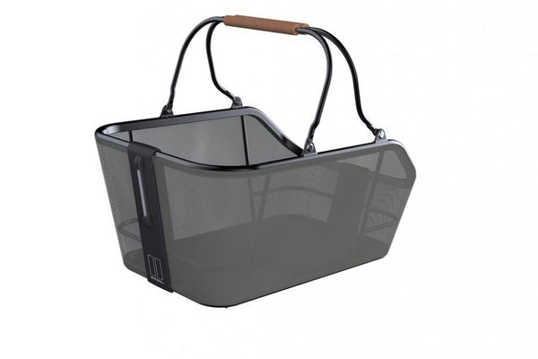 Basil Taschenkorb CENTO Tech Fiber Nordlicht moosgrün MIK-Adapter