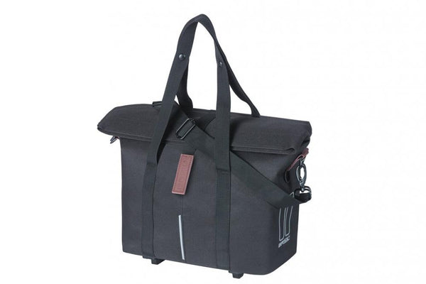 Basil City Fahrradhandtasche MIK-KF-Hook schwarz Größe 39x15x27cm 8 bis 11l