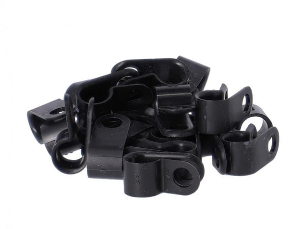 Westphal Bowdenzug Schelle 856 schwarz für 6mm Kabel 25Stück