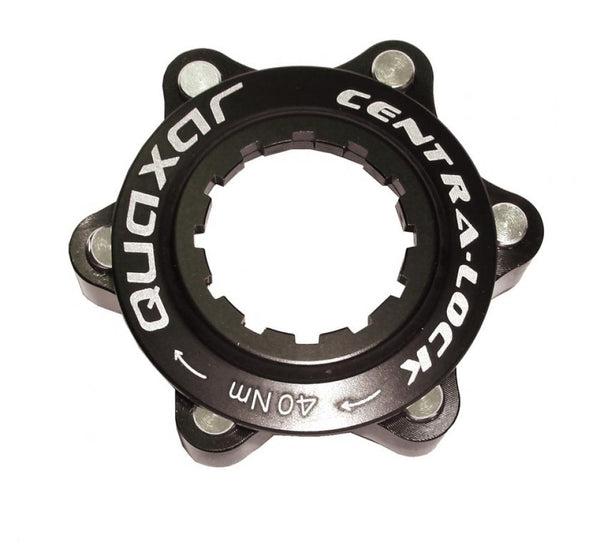 Quaxar Centerlock-Adapter inkl. Rockring, schwarz