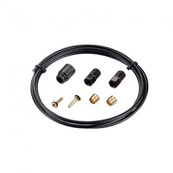 Tektro Hose Kit Für Scheibenbremse Schwarz Kevler Hose 1800Mm