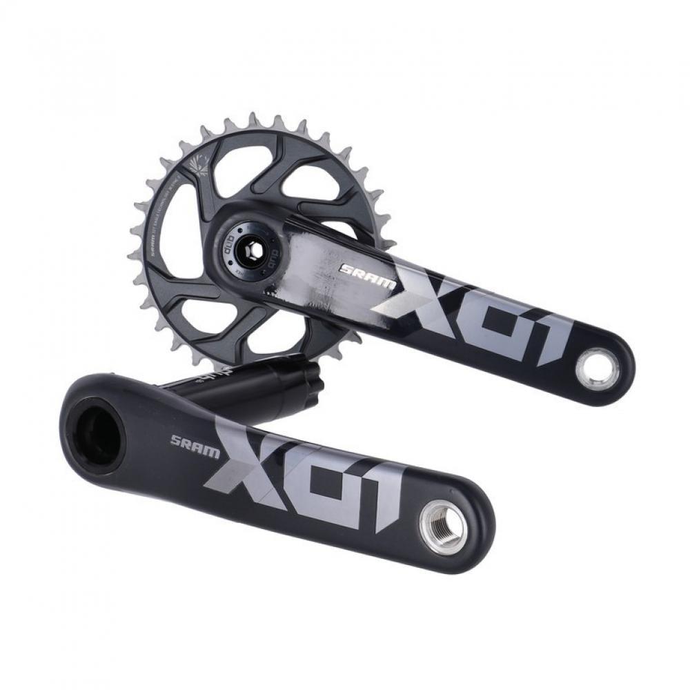 SRAM X01 SB+ DUB Kurbelgarnitur 170 mm schwarz - Leichte Carbon-Power für 1x12 MTB-Antriebe