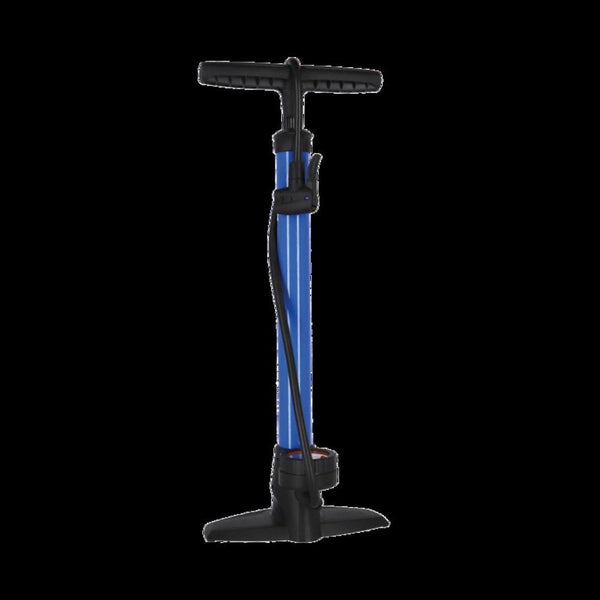 XLC Standpumpe Delta PU-S07 11 bar mit Dualkopf blau