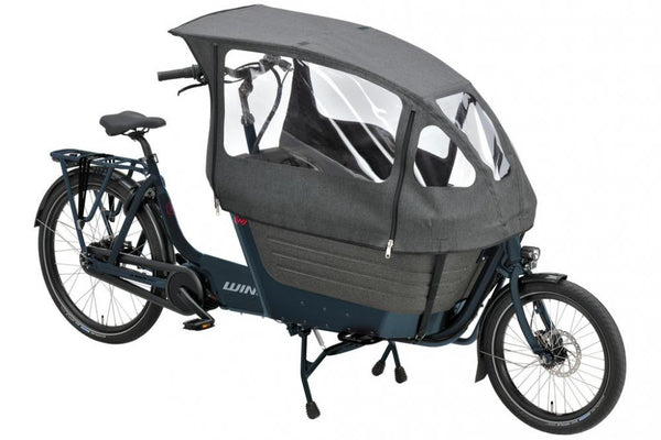 Regenverdeck SC 02 V2.0 Rain tent 2-Wheeler Regenschutz für Lastenrad