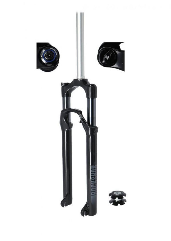 Federgabel RockShox Recon Silver RL 120mm Disc 27.5 Zoll 1 1/8 schwarz 9mm Schnellspanner Crown Steckachse 42 Offset D1