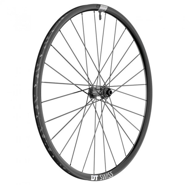 DT SWISS Laufrad (Vorderrad) HE 1800 Spline 23 DB 28/22 Alu, sw, CL, 110/12mm TA Boost