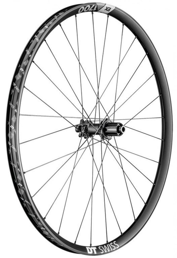 DT SWISS Laufrad (Hinterrad) EX 1700 Spline DB 29/30mm Alu,sw,IS 6-bolt, 148/12 TA Boost, Shim.